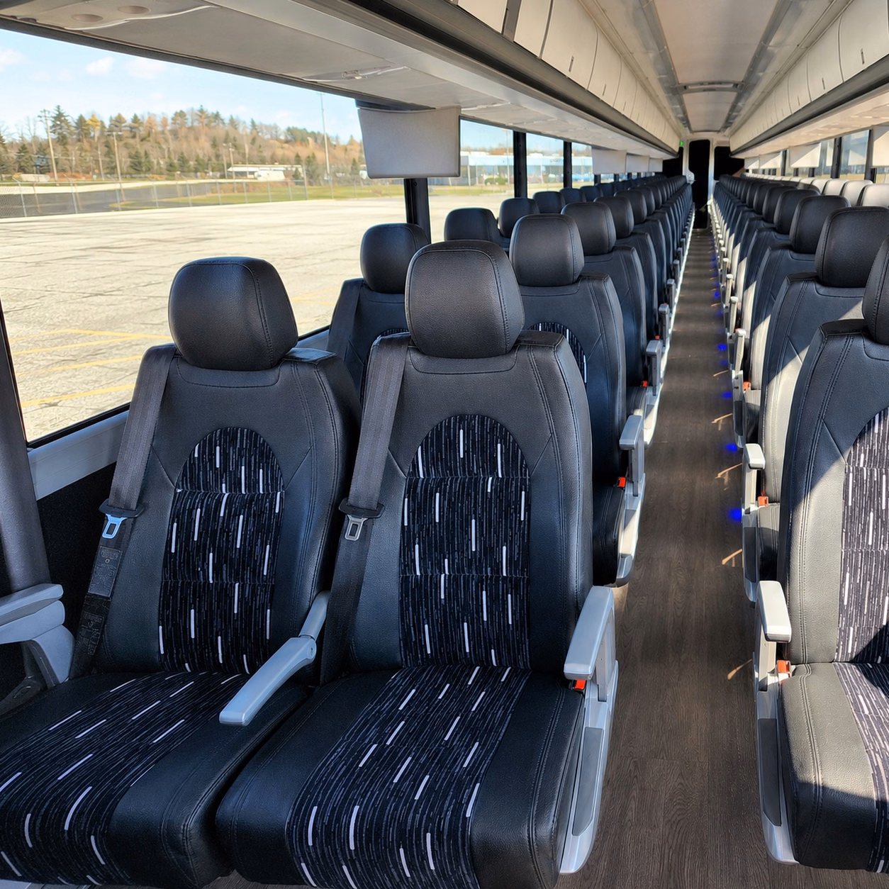 lexington airport transfer charter bus rentals